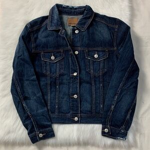 American Eagle Dark Indigo Jean Jacket